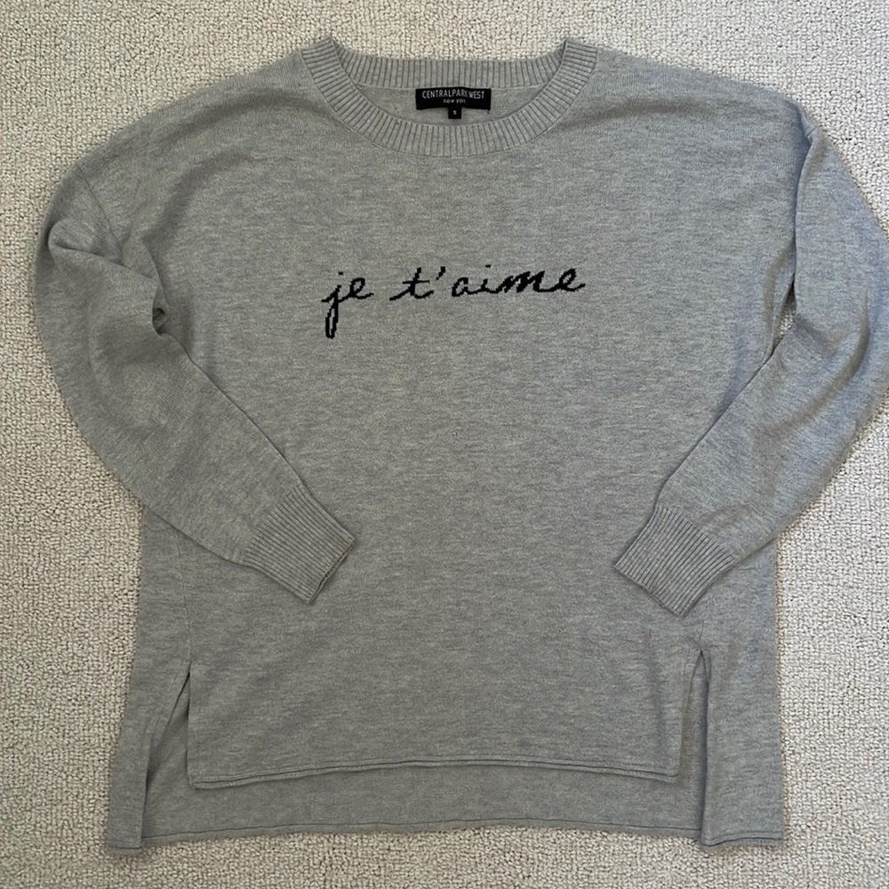 Je T’aime Central Park West Sweater